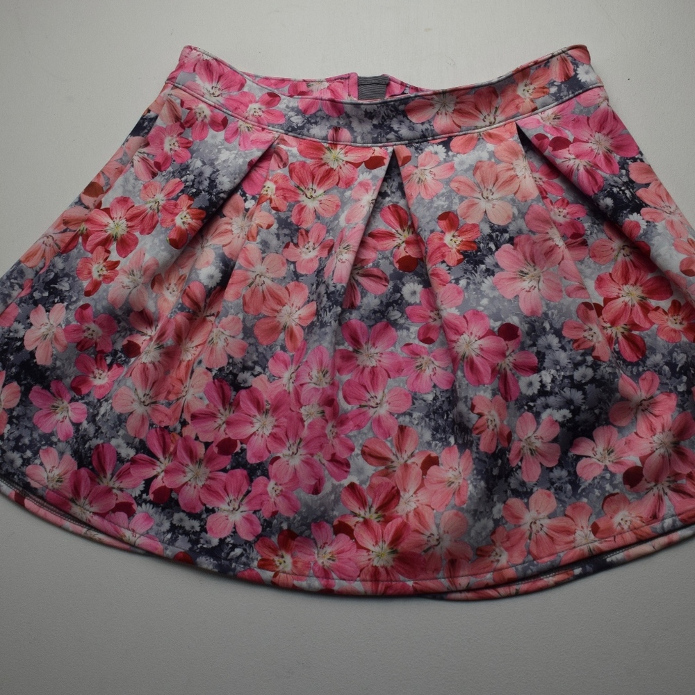 Bethany Mota Floral Skater Skirt - Picture 2 of 7